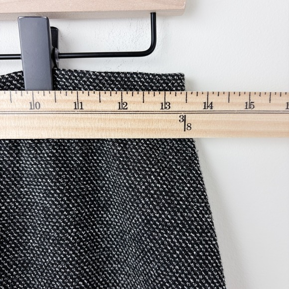 Vintage Worthington Knits Pencil Skirt M Tweed Dark Academia Minimalist Classic - Picture 5 of 8